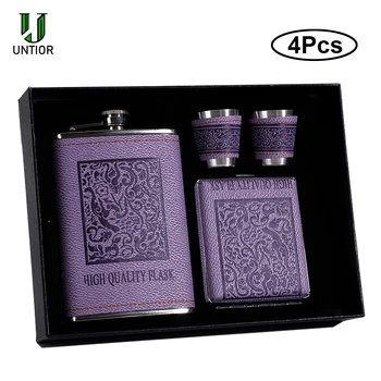 UNTIOR 9oz Stainless Steel Flagon Travel Portable Pipe Corkscrew Compass Wine Cups Tableware Sets Perfect Flagon Gift
UNTIOR 9oz Stainless Steel Flagon Travel Portable Pipe Corkscrew Compass Wine Cups Tableware Sets Perfect Flagon Gift
