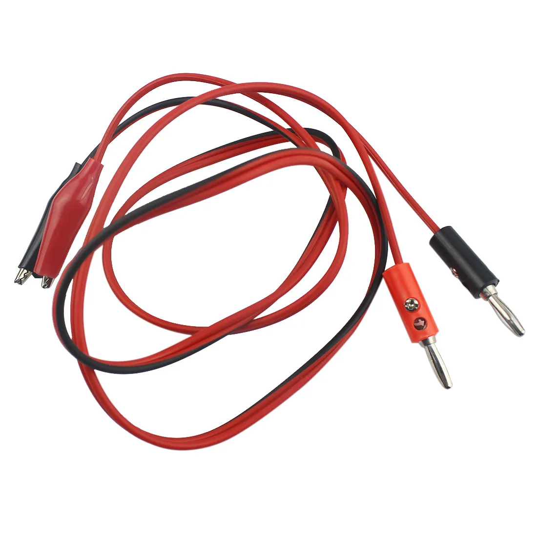 1M Alligator Cilp to AV Banana Plug Test Cable Lead Connector Dual Tester Probe Crocodile Clip for Multimeter Measure Tool DIY
1M Alligator Cilp to AV Banana Plug Test Cable Lead Connector Dual Tester Probe Crocodile Clip for Multimeter Measure Tool DIY