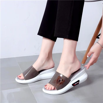 2020 Slippers Of Fish Women Home Summer Beach Ourdoor Slides Ladies Slipers Platform Mules Shoes Woman Flats Zapatos De Mujer
2020 Slippers Of Fish Women Home Summer Beach Ourdoor Slides Ladies Slipers Platform Mules Shoes Woman Flats Zapatos De Mujer