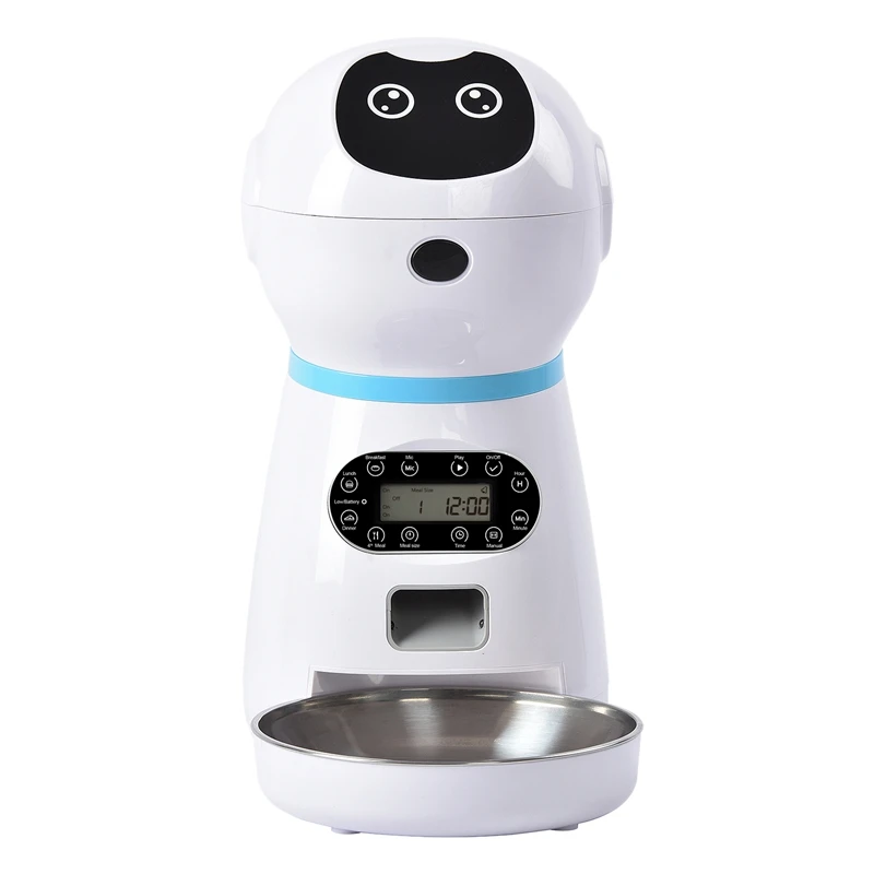 Best Pet Automatic Feeder Food Dispenser Features Distribution Alarms Control Voice Recording Timer Feeder Programmable Up to 4
Best Pet Automatic Feeder Food Dispenser Features Distribution Alarms Control Voice Recording Timer Feeder Programmable Up to 4