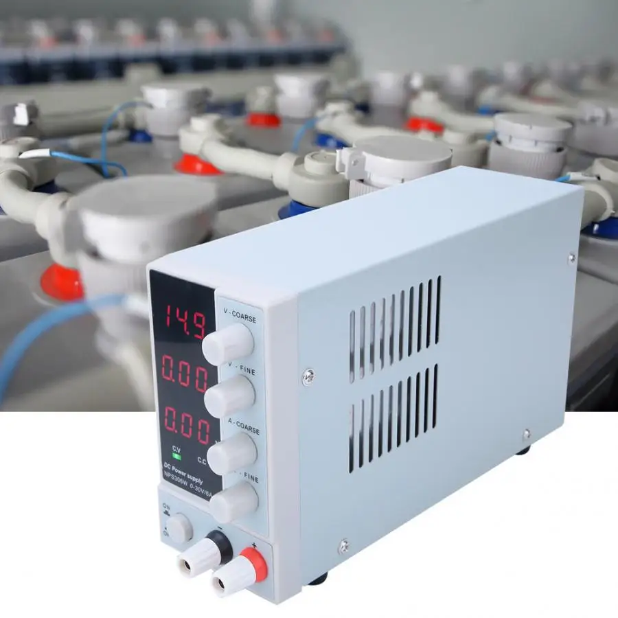 LED Digital Switching DC Power Supply Voltage Regulators Lab Repair Tool Adjustable NPS-306W 110/220V Power Source
LED Digital Switching DC Power Supply Voltage Regulators Lab Repair Tool Adjustable NPS-306W 110/220V Power Source