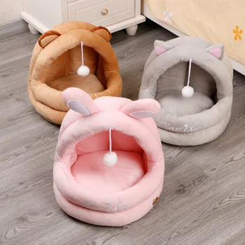 Pet Dog Cat nest Foldable removed washed Cat bed Large Small pet with warm belt top Indoor Pets Cats Dogs House Pink Grey Brown
Pet Dog Cat nest Foldable removed washed Cat bed Large Small pet with warm belt top Indoor Pets Cats Dogs House Pink Grey Brown