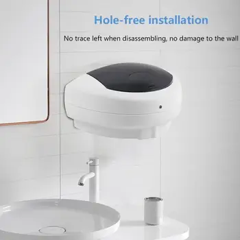 500ml/21.1oz Wall Mounted Liquid Automatic Soap Dispenser Bathroom Accessories Sensor Touchless Sanitizer Soap Dispenser
500ml/21.1oz Wall Mounted Liquid Automatic Soap Dispenser Bathroom Accessories Sensor Touchless Sanitizer Soap Dispenser