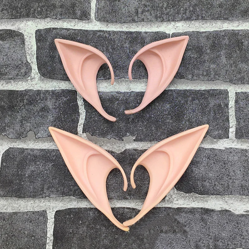 Mysterious Cosplay Fairy Angel Elf Ears Mask Halloween Masquerade Masks Latex Soft Point Prosthetic Anime Party Decor Supplies
Mysterious Cosplay Fairy Angel Elf Ears Mask Halloween Masquerade Masks Latex Soft Point Prosthetic Anime Party Decor Supplies