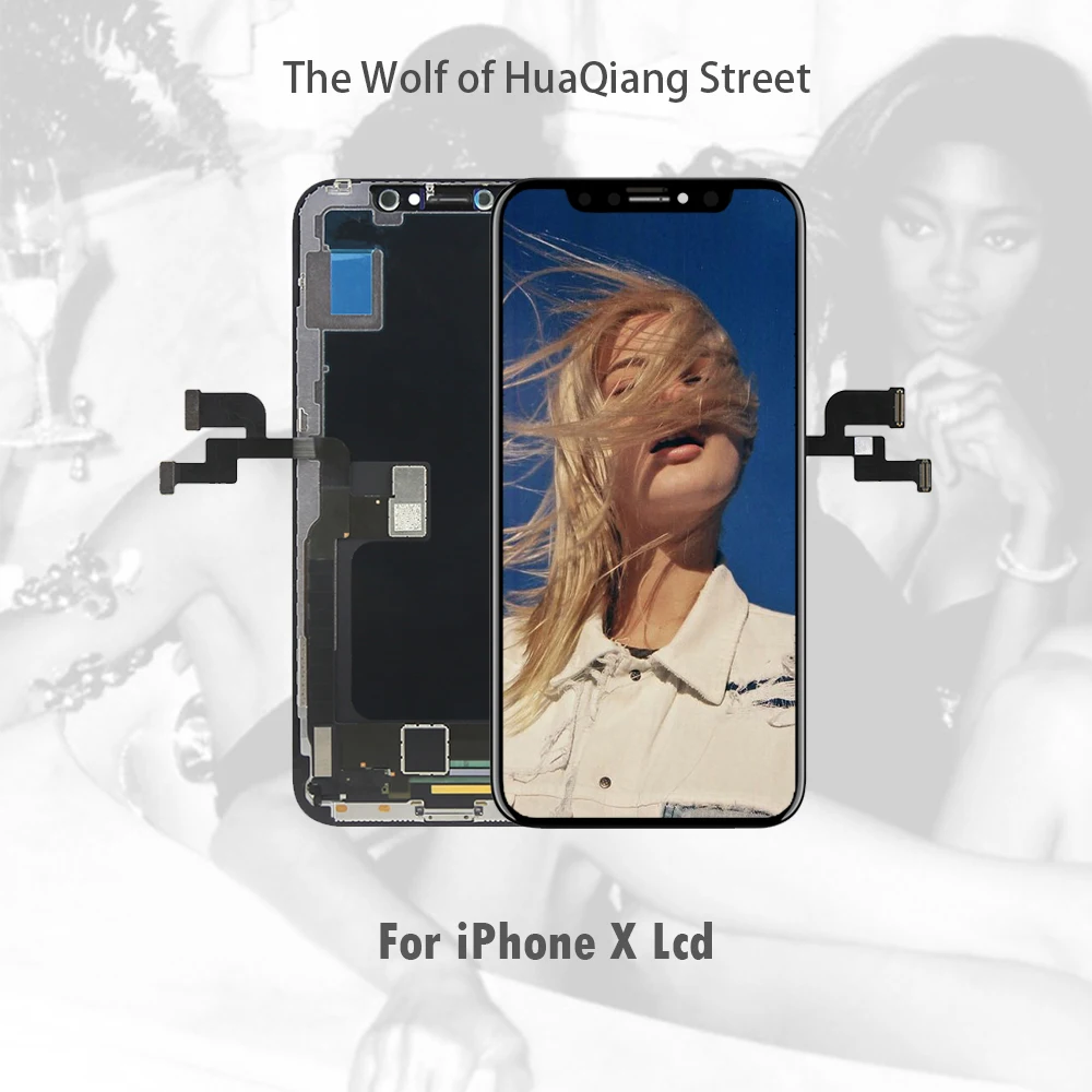 Best For iPhone X LCD Display Tianma AMOLED OEM Touch Screen With Digitizer Replacement Assembly Parts Black | Мобильные телефоны и