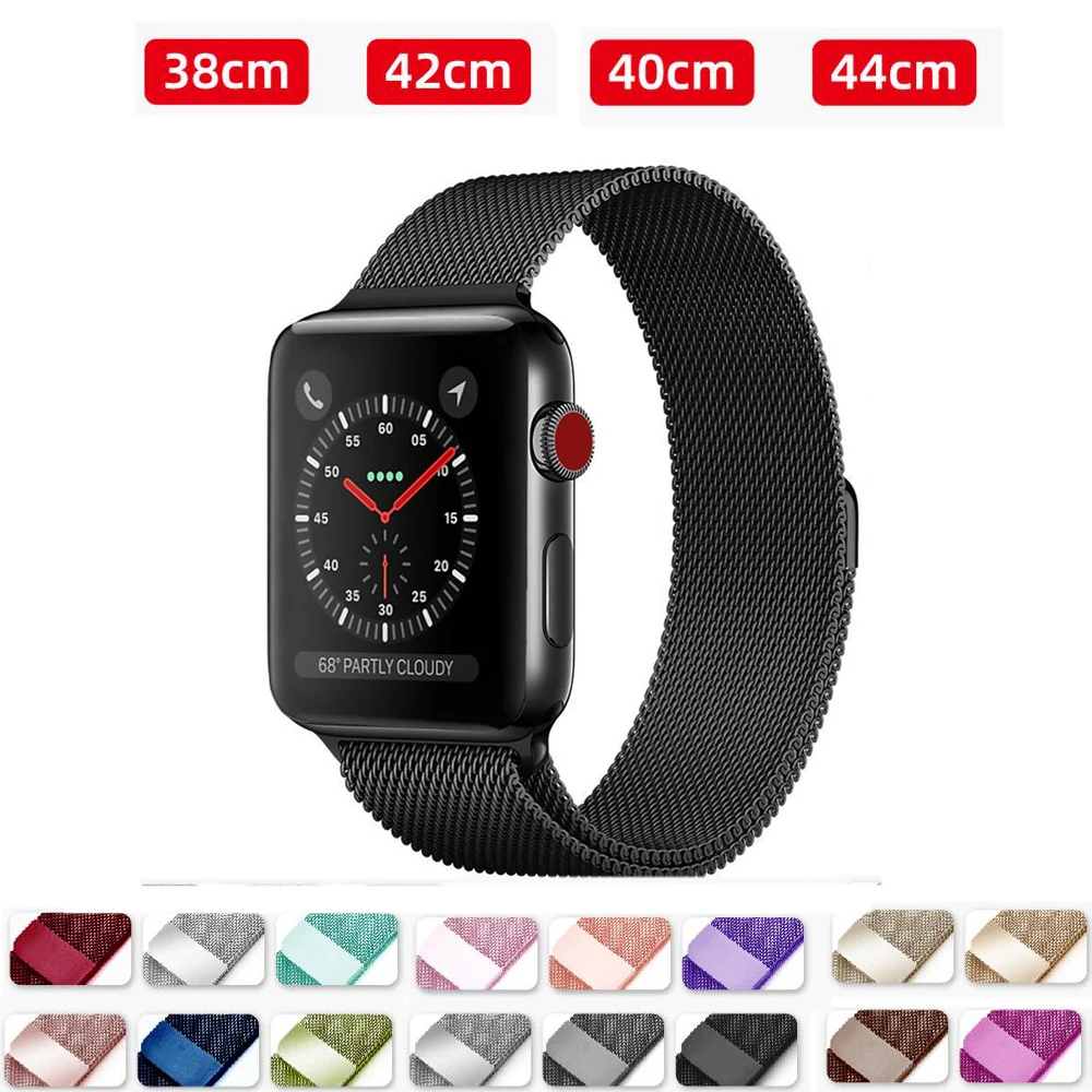 Milanese Loop for Apple Watch Band 44mm 40mm 4 5 Strap Iwatch 42mm 38mm Stainless Steel Bracelet Apple Watch 5 4 3 2 Accessories
Milanese Loop for Apple Watch Band 44mm 40mm 4 5 Strap Iwatch 42mm 38mm Stainless Steel Bracelet Apple Watch 5 4 3 2 Accessories