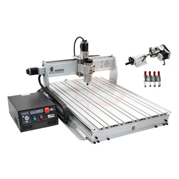 CNC milling machine 8060 1500w 3 axis 4 axis USB port cnc Engraving Engraver machine with control handle choice
CNC milling machine 8060 1500w 3 axis 4 axis USB port cnc Engraving Engraver machine with control handle choice