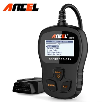 Ancel AD210 OBD2 Scanner Car Diagnostic Tool OBD 2 Auto Scan Engine OBD Automotive Scanner Read Clean Fault Code Live Data OBD 2
Ancel AD210 OBD2 Scanner Car Diagnostic Tool OBD 2 Auto Scan Engine OBD Automotive Scanner Read Clean Fault Code Live Data OBD 2