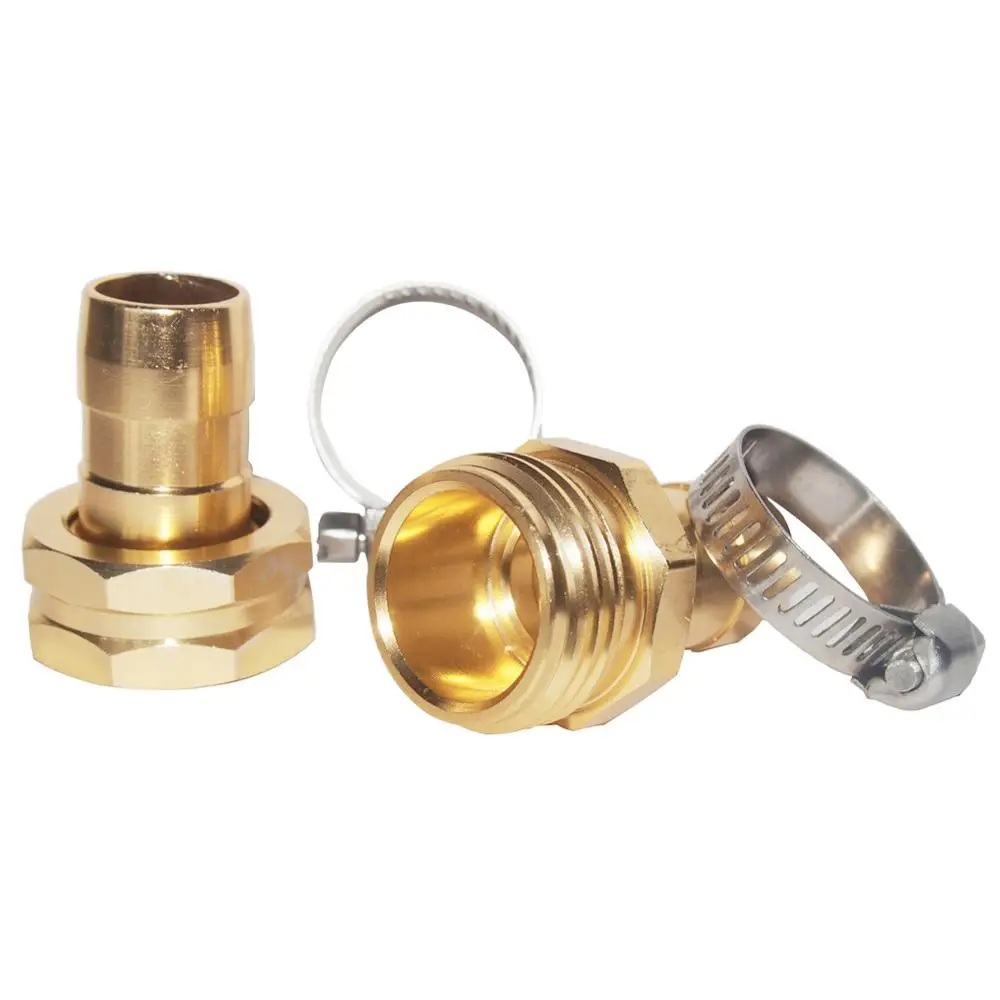 Heavy-duty Aluminum Copper Garden Hose Repair Mender Kit Hose Connector 3/4" Male Female Connector Set Outdoor Accessories
Heavy-duty Aluminum Copper Garden Hose Repair Mender Kit Hose Connector 3/4" Male Female Connector Set Outdoor Accessories