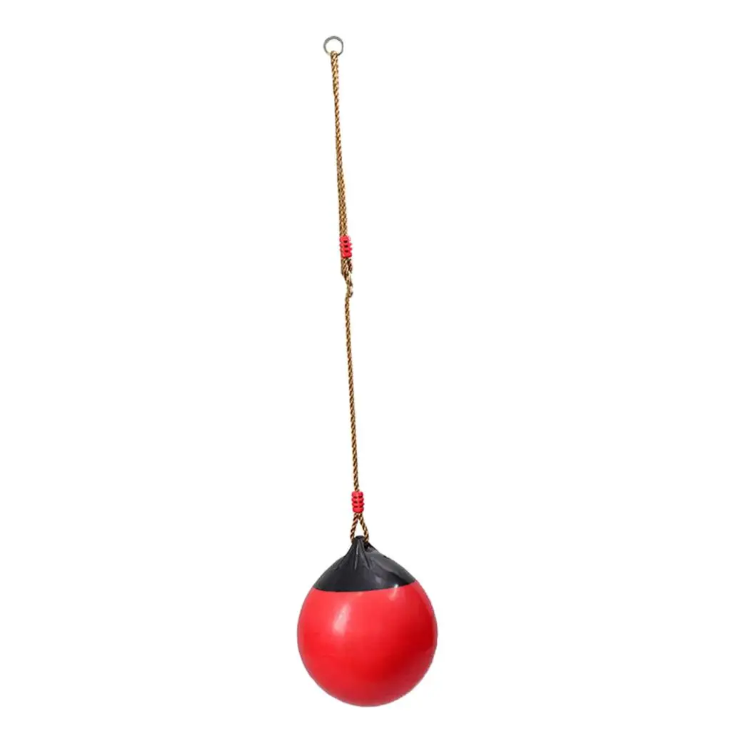 Ball Swing Seat w/ Rope for Kids Adults Balance Gyms Playground Backyard Play Set Ball Swing Seat w/ Rope for Kids Adults Balance Gyms Playground Backyard Play Set