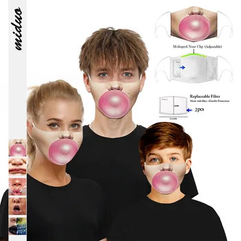 Digital Printing Protective Mouth Mask Dustproof Anti-Smog Mascarillas Washable Reusable Halloween Decorative Face Mask Unisex
Digital Printing Protective Mouth Mask Dustproof Anti-Smog Mascarillas Washable Reusable Halloween Decorative Face Mask Unisex