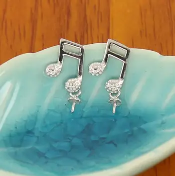 Music Shape New Arrival Earrings Mountings Findings Settings Jewelry Parts Fittings for Pearls Beads Stones Agate Coral Jade
Music Shape New Arrival Earrings Mountings Findings Settings Jewelry Parts Fittings for Pearls Beads Stones Agate Coral Jade