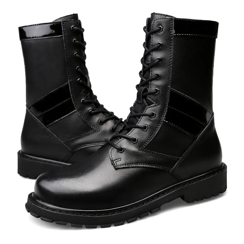 2017 Autumn New Style Wolf Warriors Combat Boots Special Forces Workwear Boots Extra Large plus Cotton Wear-Resistant Hight-top
2017 Autumn New Style Wolf Warriors Combat Boots Special Forces Workwear Boots Extra Large plus Cotton Wear-Resistant Hight-top