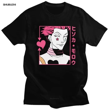 Hunter X Hunter T-Shirt Men Pre-shrunk Cotton Awesome Tshirt Crew Neck Short Sleeved Hisoka Morow T Shirt Anime HxHTee Merch
Hunter X Hunter T-Shirt Men Pre-shrunk Cotton Awesome Tshirt Crew Neck Short Sleeved Hisoka Morow T Shirt Anime HxHTee Merch