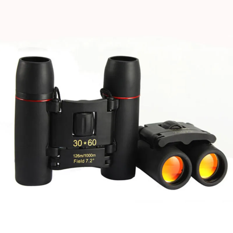 

Zoom Telescope 30x60 Folding Binoculars with Low Light Night Vision for Outdoor Bird Watching Travelling Hunting Camping 1000m