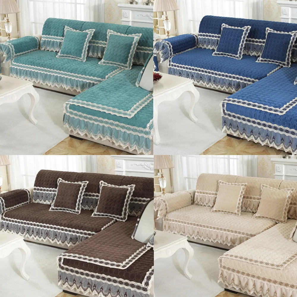 New! Soft Corduroy Sofa Cushion Four Seasons Universal Combination Lace Fabric Non-slip Couch Cover For Sofas Towel Custom Made
New! Soft Corduroy Sofa Cushion Four Seasons Universal Combination Lace Fabric Non-slip Couch Cover For Sofas Towel Custom Made