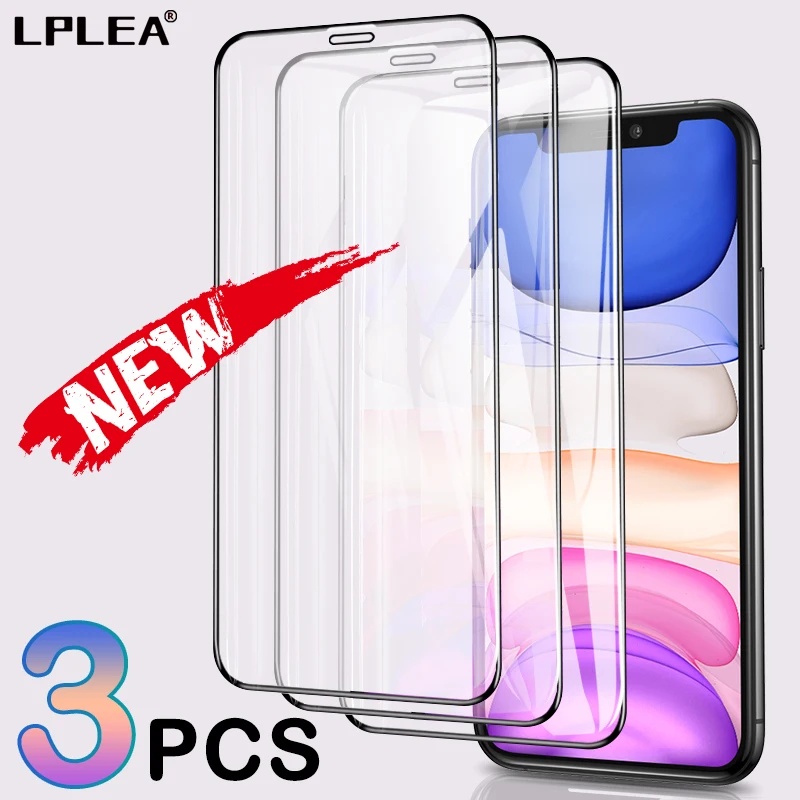 Закаленное стекло с полным покрытием для Apple iPhone 11 12 Pro Max XR X XS защита экрана