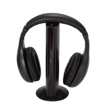 Multifunctional Wireless Headphones for HDTV TV VCD MP3 MP4 PC CD DVD / FM Radio SP99
Multifunctional Wireless Headphones for HDTV TV VCD MP3 MP4 PC CD DVD / FM Radio SP99