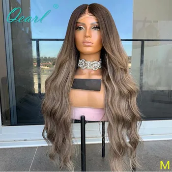 13x6 Human Hair Lace Front Wig Brown Grey Blonde Highlights Color Body Wave Wigs Indian Remy Hair 150% 180% Preplucked Qearl
13x6 Human Hair Lace Front Wig Brown Grey Blonde Highlights Color Body Wave Wigs Indian Remy Hair 150% 180% Preplucked Qearl