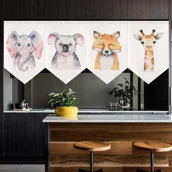 Nordic Door Curtain Triangular Curtain Kitchen Short Curtain Cartoon Half Curtain Decorative Partition Curtain
Nordic Door Curtain Triangular Curtain Kitchen Short Curtain Cartoon Half Curtain Decorative Partition Curtain