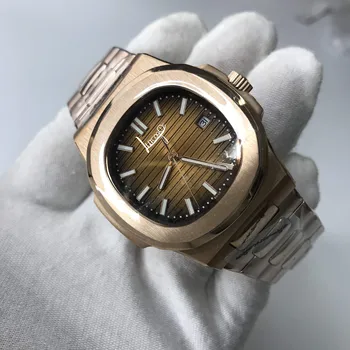 Mens Rose gold PP watch automatic self winding glide smooth second hand blrown dial AAA quality stainless steel
Mens Rose gold PP watch automatic self winding glide smooth second hand blrown dial AAA quality stainless steel