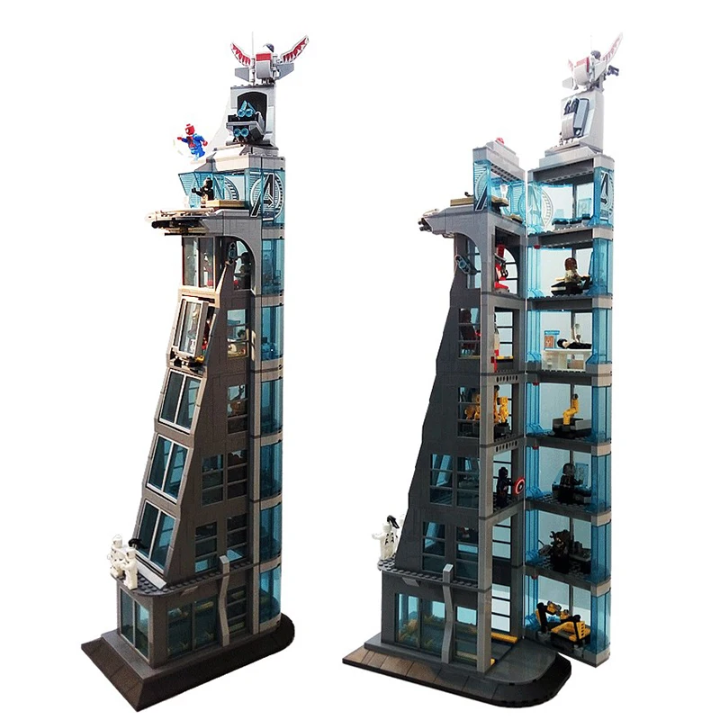 Compatible Lepining Avengers Tower Fit Infinity Star Wars Spider Ironman Building Block Bricks Toy
Compatible Lepining Avengers Tower Fit Infinity Star Wars Spider Ironman Building Block Bricks Toy