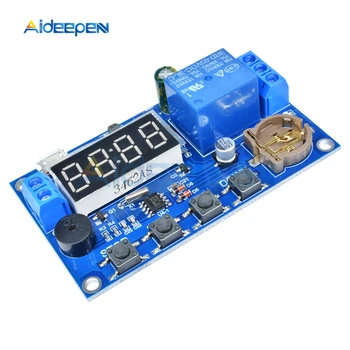 DC 5V LED Digital Real-time Relay Module Clock Control Switch Delay Timer Controller Board With Buzzer Alarm 12V 24V 48V 60V
DC 5V LED Digital Real-time Relay Module Clock Control Switch Delay Timer Controller Board With Buzzer Alarm 12V 24V 48V 60V