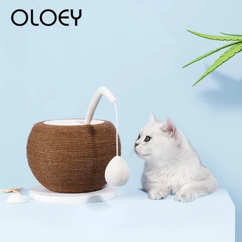 Coconut Cat Scratch Board Claw Grinding Device Cat Scratchs Post Sisal Mat Does Not Fall Chip Protection Sofa Anti Scratch
Coconut Cat Scratch Board Claw Grinding Device Cat Scratchs Post Sisal Mat Does Not Fall Chip Protection Sofa Anti Scratch