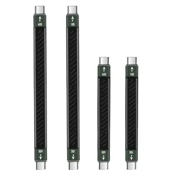 PD 60W Thunderbolt 3 cable Certified 40Gbps Type C to C USB Fast USB C for MacbookPro Quick Charge Data Cable Emark Chip X6HB
PD 60W Thunderbolt 3 cable Certified 40Gbps Type C to C USB Fast USB C for MacbookPro Quick Charge Data Cable Emark Chip X6HB