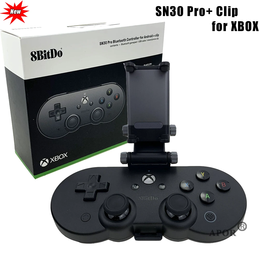New3st 8BitDo SN30 Pro Controller for Xbox Gamepad Playing Cloud Gaming on Your Android phone or Tablet with Clip Dropshipping
New3st 8BitDo SN30 Pro Controller for Xbox Gamepad Playing Cloud Gaming on Your Android phone or Tablet with Clip Dropshipping