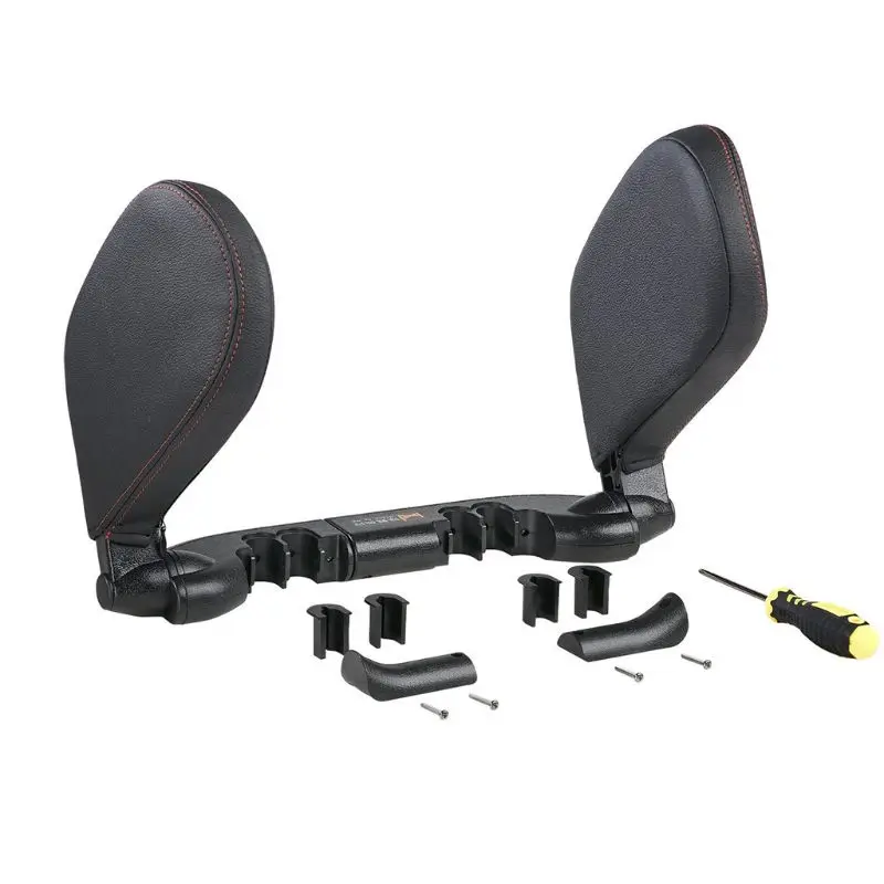 Universal Headrest Car Seat Head & Neck Support Pillow Both Sides Leather designed for soft fabric and comfortably U-shaped
Universal Headrest Car Seat Head & Neck Support Pillow Both Sides Leather designed for soft fabric and comfortably U-shaped