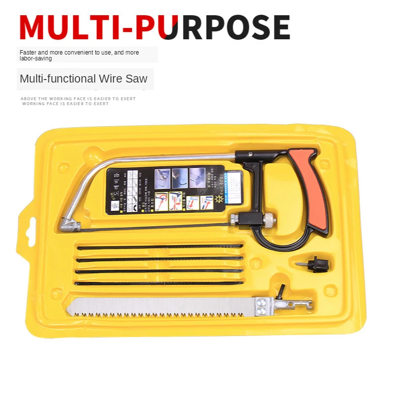 7 In 1 DIY Outdoor Tools Multifunction Magic Saw Hacksaw Hand Steel Saw For Metal Woodworking Mini Saw Kit Devil Saw
7 In 1 DIY Outdoor Tools Multifunction Magic Saw Hacksaw Hand Steel Saw For Metal Woodworking Mini Saw Kit Devil Saw