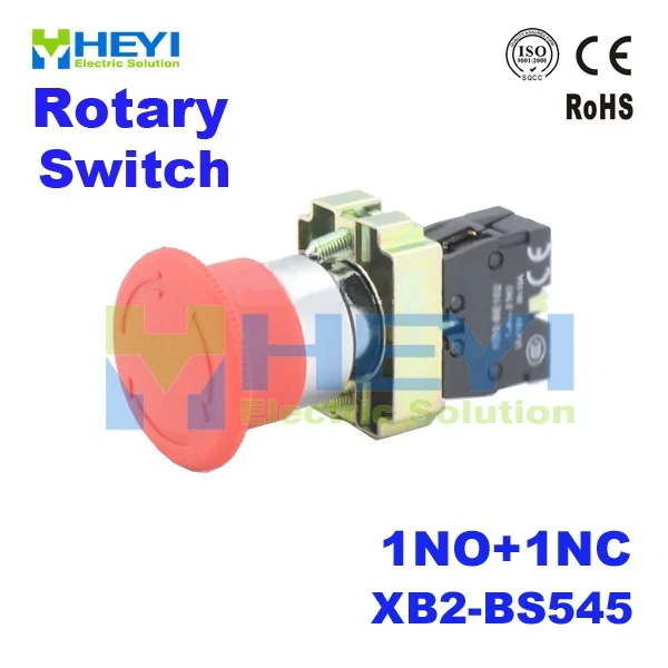 Electrical switch XB2-BS545 Red emergency stop 1NO+1NC Turn to release Mushroom rotary switch
Electrical switch XB2-BS545 Red emergency stop 1NO+1NC Turn to release Mushroom rotary switch