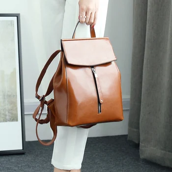 2020 Women PU Leather Vintage Backpack Burnished Cow Split Female Shoulder Bag BackPack Travel Bags For Teenage Girls 
2020 Women PU Leather Vintage Backpack Burnished Cow Split Female Shoulder Bag BackPack Travel Bags For Teenage Girls