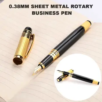 Ink Fountain Pen Premium Universal 0.38mm Black Student Home Fountain Pen Golden Nibs Gift Decorations Iraurita Fountain Pen
Ink Fountain Pen Premium Universal 0.38mm Black Student Home Fountain Pen Golden Nibs Gift Decorations Iraurita Fountain Pen