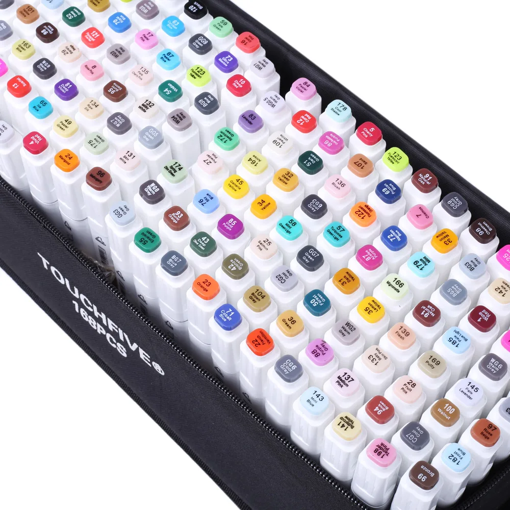 80 Colors Set Art Markers Brush Pen Sketch Alcohol Based Markers Dual Head Manga Drawing Pens Art Supplies 
80 Colors Set Art Markers Brush Pen Sketch Alcohol Based Markers Dual Head Manga Drawing Pens Art Supplies
