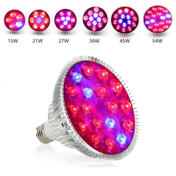 54W Full Spectrum E27 Led Grow Light Warm Light Phytolamp For Plants For Indoor Hydroponics Plant Seeds Flower Greenhouse
54W Full Spectrum E27 Led Grow Light Warm Light Phytolamp For Plants For Indoor Hydroponics Plant Seeds Flower Greenhouse
