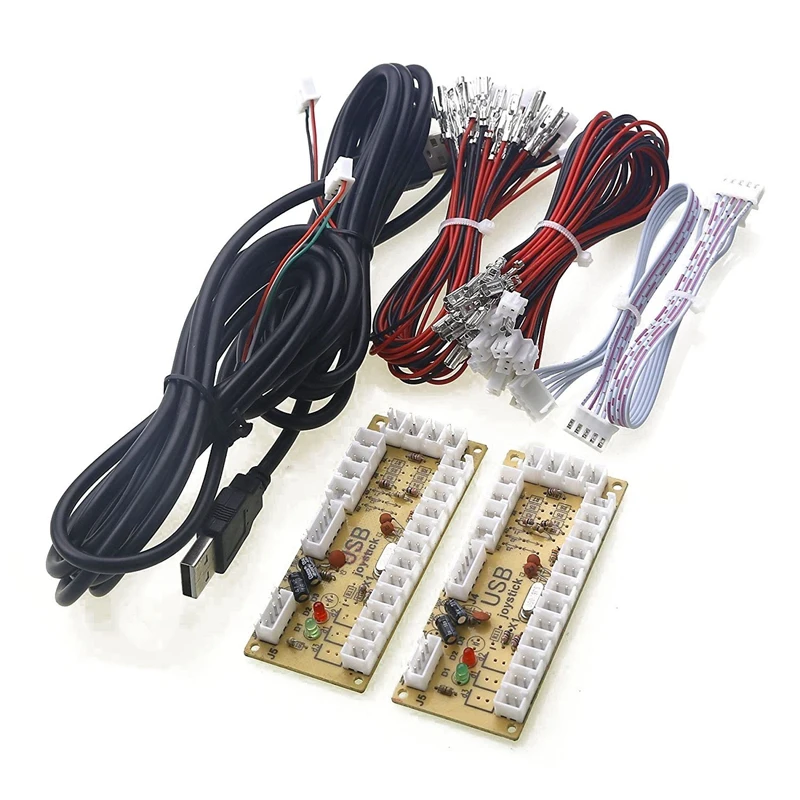 2X Zero Delay Arcade Usb Encoder Pc to Joystick for 5Pin Joystick & 2.8Mm Button Metal & Plastic
2X Zero Delay Arcade Usb Encoder Pc to Joystick for 5Pin Joystick & 2.8Mm Button Metal & Plastic