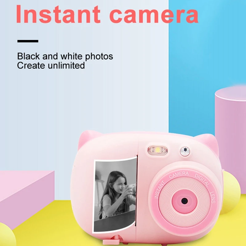 Fun Instant Print Camera for Kids Camera with Print Paper Portable Creative Print Camera for Boys and Girls Gift
Fun Instant Print Camera for Kids Camera with Print Paper Portable Creative Print Camera for Boys and Girls Gift