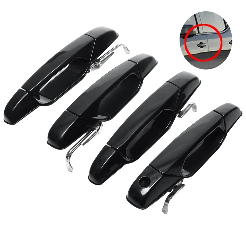 4Pcs ABS Front Rear Exterior Door Handle Outside Door Handle 20828237,25890220,20954815,25890260 for Chevrolet Silverado Suburba
4Pcs ABS Front Rear Exterior Door Handle Outside Door Handle 20828237,25890220,20954815,25890260 for Chevrolet Silverado Suburba