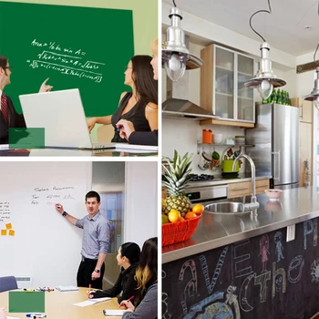Erasable Vinyl Chalkboard Removable Stickers Blackboard Surface Wallpaper With 5 Chalk For Multifuncal Office School Restaurant
Erasable Vinyl Chalkboard Removable Stickers Blackboard Surface Wallpaper With 5 Chalk For Multifuncal Office School Restaurant