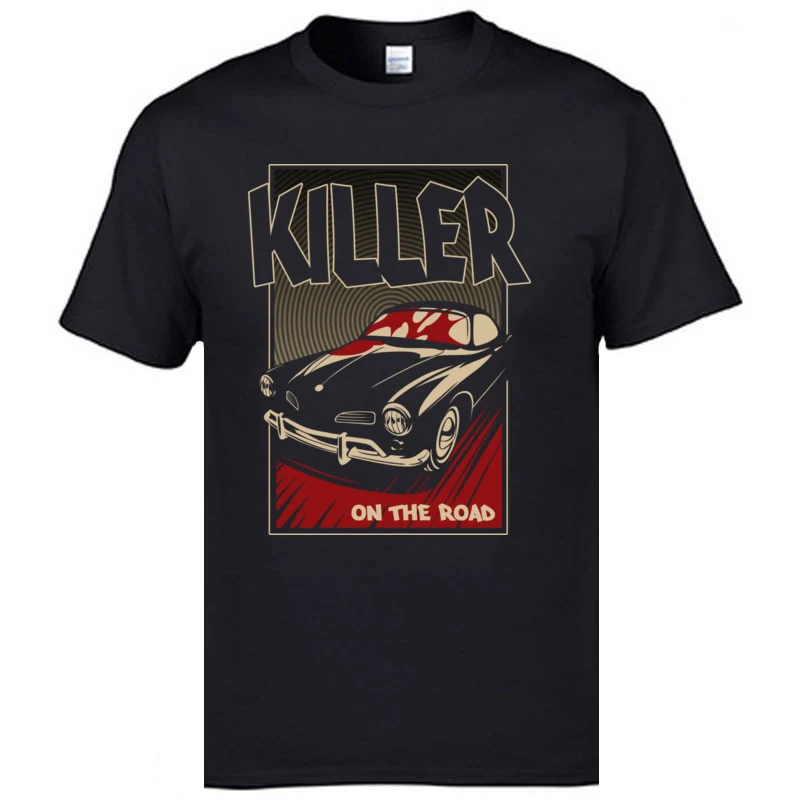 Graphic Mens Tops Shirt Killer On The Road Customized Top T-Shirts 100% Cotton Fashionable Top T-Shirts Bloody Cars
Graphic Mens Tops Shirt Killer On The Road Customized Top T-Shirts 100% Cotton Fashionable Top T-Shirts Bloody Cars