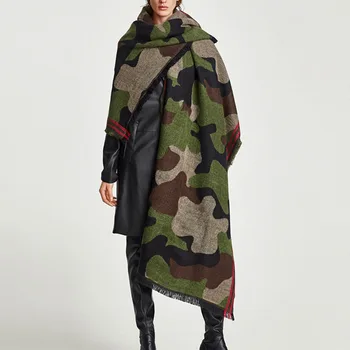 scarves women 2018 winter new style Fashion Scarfs for ladies wool spinning tassels camouflage printing Shawl scarf
scarves women 2018 winter new style Fashion Scarfs for ladies wool spinning tassels camouflage printing Shawl scarf