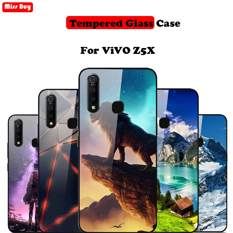 6.53" For Vivo Z5X Case Tempered Glass Cartoon Printing Soft Bumper Hard Back Cover For vivo z5x Z5 X vivoz5x Phone shell Fundas
6.53" For Vivo Z5X Case Tempered Glass Cartoon Printing Soft Bumper Hard Back Cover For vivo z5x Z5 X vivoz5x Phone shell Fundas