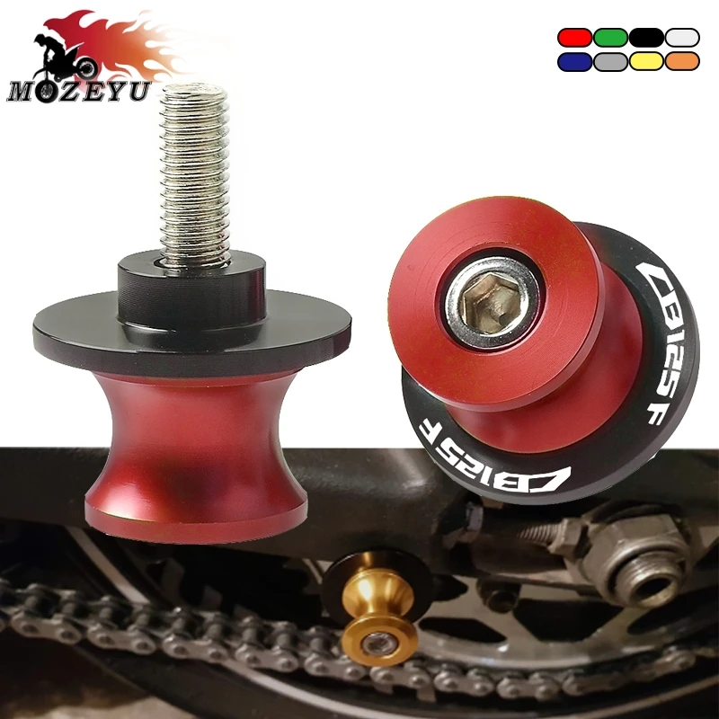 For HONDA CB125F CB 125F 2015-2019 2018 2017 Motorcycle Accessories CNC Aluminum 6/8/10MM Swingarm Spools Slider Stands Screw
For HONDA CB125F CB 125F 2015-2019 2018 2017 Motorcycle Accessories CNC Aluminum 6/8/10MM Swingarm Spools Slider Stands Screw