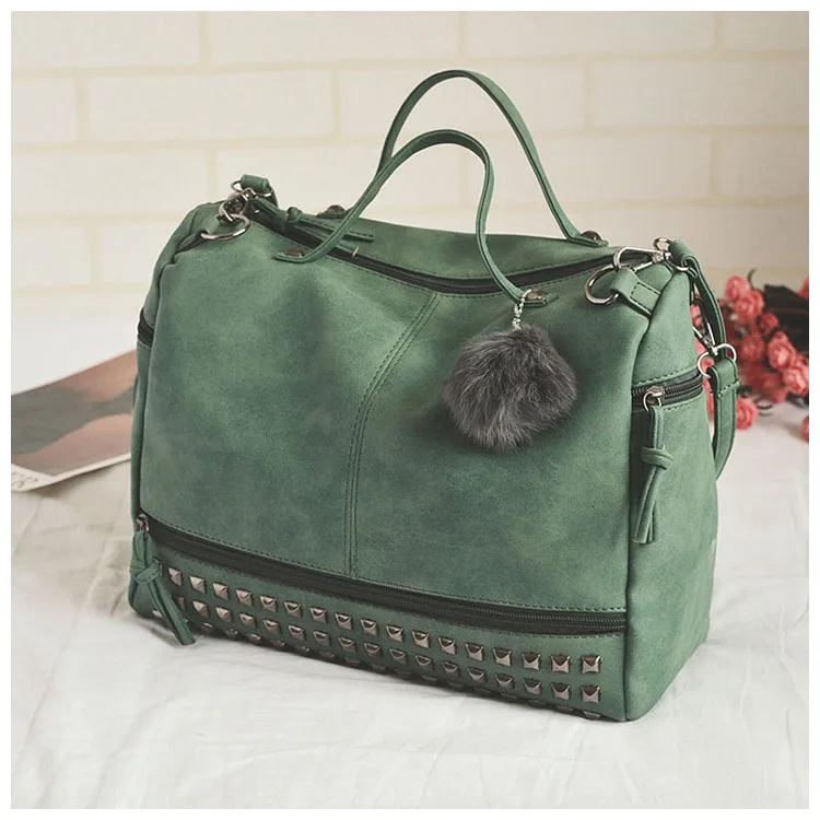 Women's Bag European and American Fashion Grinding Leather Locomotive Slant Bag Rivet Hand Single Shoulder Lady's Leisure Bag
Women's Bag European and American Fashion Grinding Leather Locomotive Slant Bag Rivet Hand Single Shoulder Lady's Leisure Bag