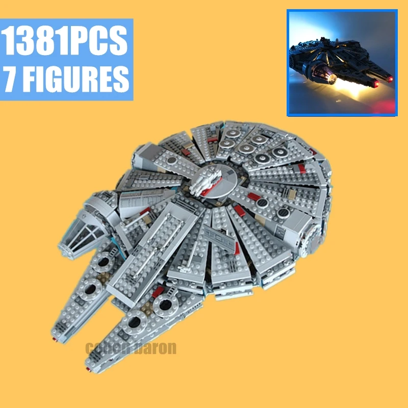 New Force Star Series Awakens Falcon Fit Legoings Star Wars Figures 75105 LED KITS Building Blocks Bricks Gift Kid Toys Birthday
New Force Star Series Awakens Falcon Fit Legoings Star Wars Figures 75105 LED KITS Building Blocks Bricks Gift Kid Toys Birthday