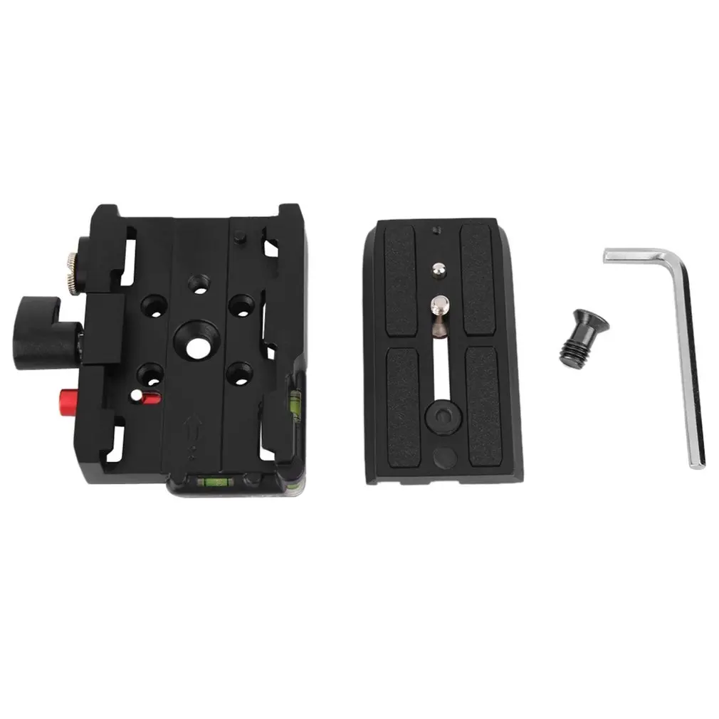 

577 Rapid Connect Adapter + 501PL Sliding QR Plate Set Camera Quick Release Sliding Plate For Manfrotto HEAD 501HDV
