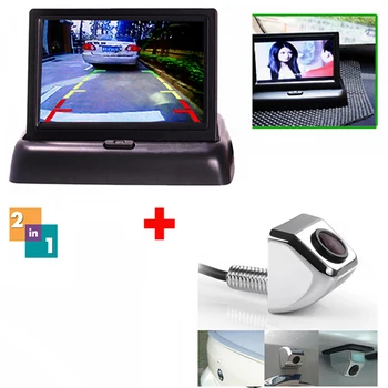 Auto Parking Assistance 4.3" tft LCD Foldable Car Rearview Display Monitor with Waterproof Car Reverse Backup Rear View Camera
Auto Parking Assistance 4.3" tft LCD Foldable Car Rearview Display Monitor with Waterproof Car Reverse Backup Rear View Camera