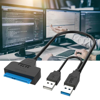 USB 3.0 To SATA Data Cable Fast Transmission Time-saving Hard Disk Connecting Cable SATA Adapter Cable Dropshipping Wholesale
USB 3.0 To SATA Data Cable Fast Transmission Time-saving Hard Disk Connecting Cable SATA Adapter Cable Dropshipping Wholesale